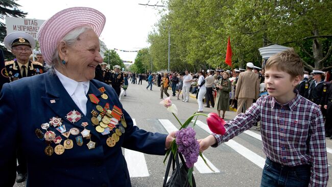 Празднование Дня Победы в Севастополе