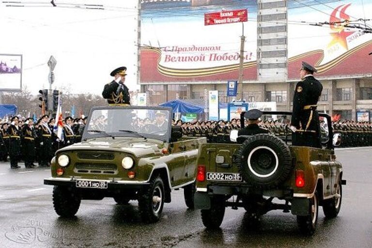 Военный парад в Мурманске