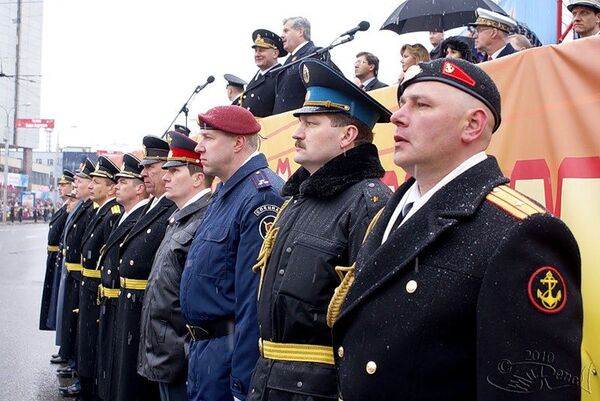 Военный парад в Мурманске