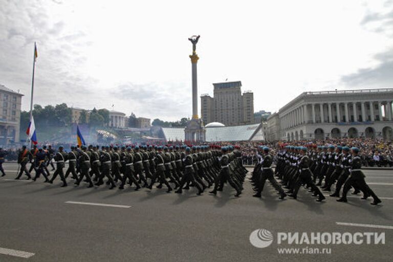 Празднование Дня Победы в Киеве