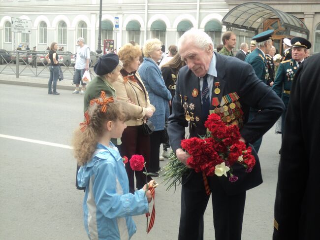 Парад в Санкт-Петербурге