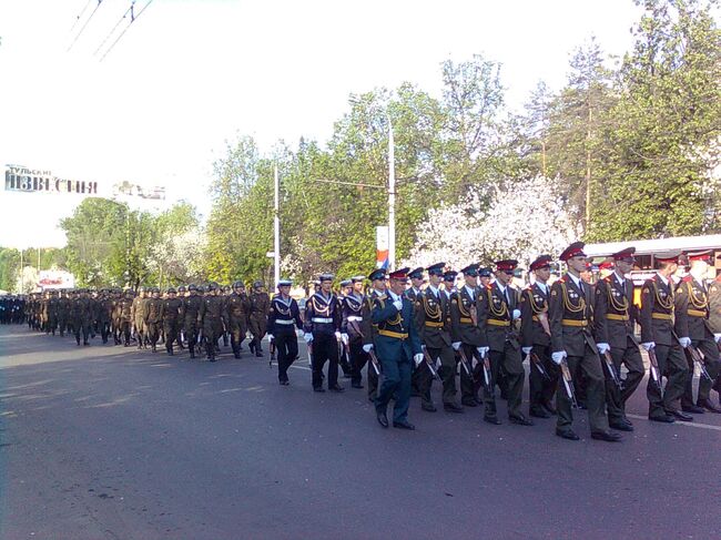 Парад Победы в Туле. Архив