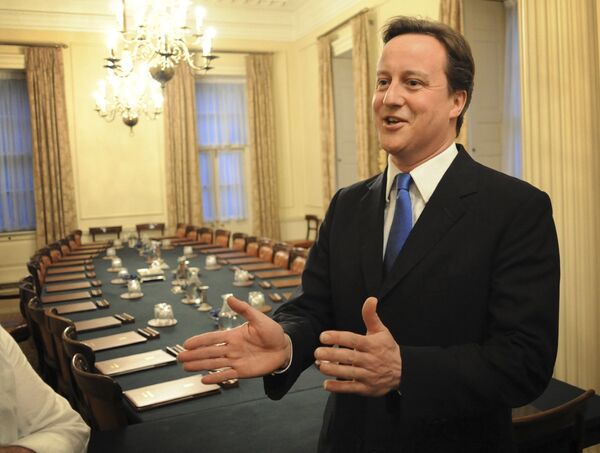 Новый премьер-министр Великобритании Дэвид Кэмерон