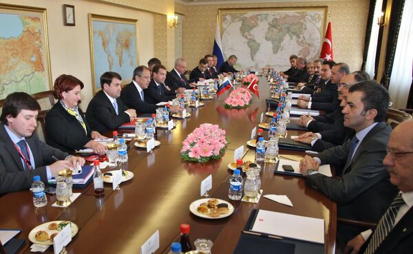 Президент РФ Д.Медведев провел переговоры с премьер-министром Турции Р.Эрдоганом