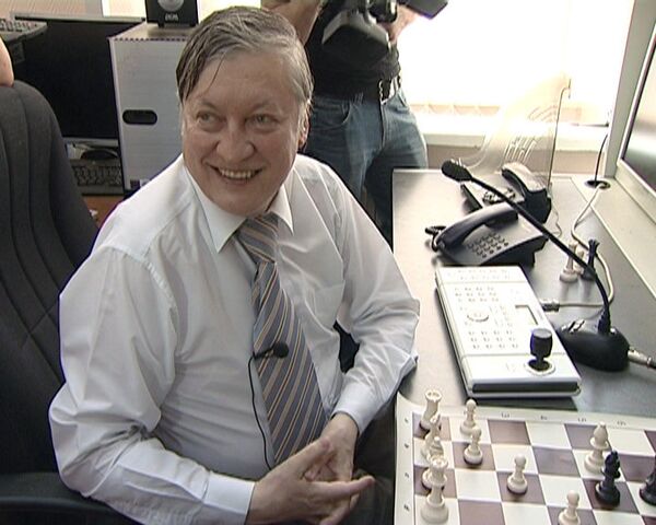 Карпов не смог закончить партию в шахматы против шести марсонавтов