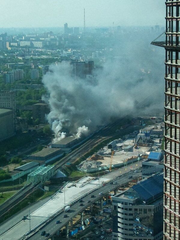 Москва Пожар 