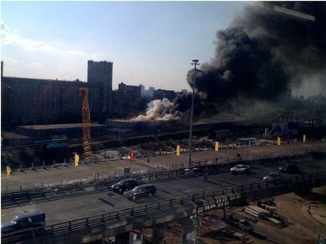 Москва пожар