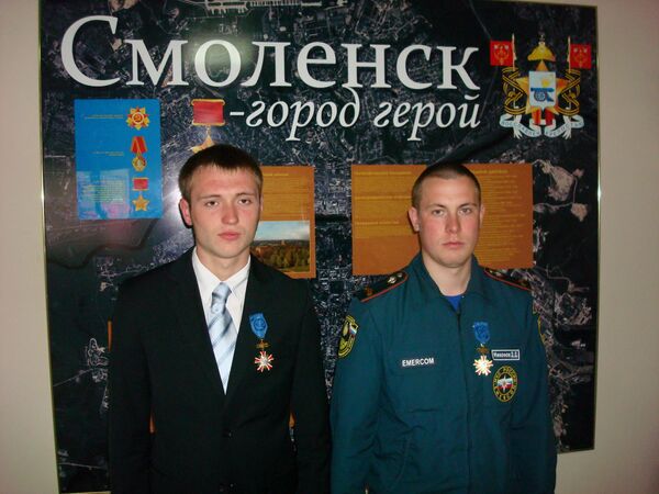 Спасатели, награжденные Коморовскими орденами за заслуги перед республикой Польша 