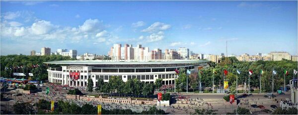 Стадион Динамо в Москве. Архив