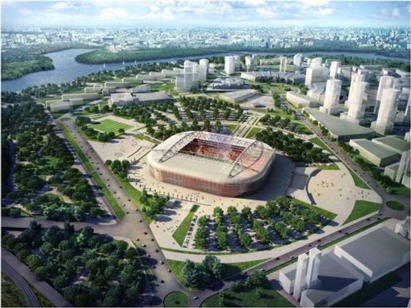 Стадион Спартак Москва 