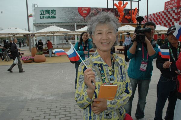 Российский павильон на Всемирной универсальной выставке ЭКСПО-2010  в Шанхае принял 250-тысячного посетителя
