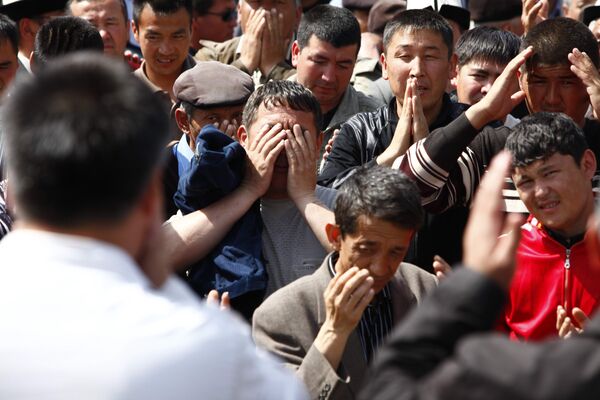 Народные волнения в Киргизии