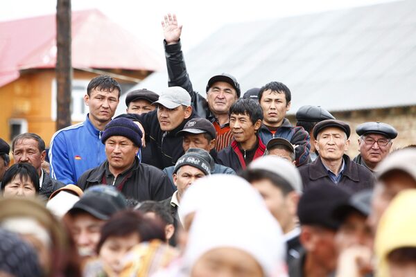 Митинг в Киргизии. Архив