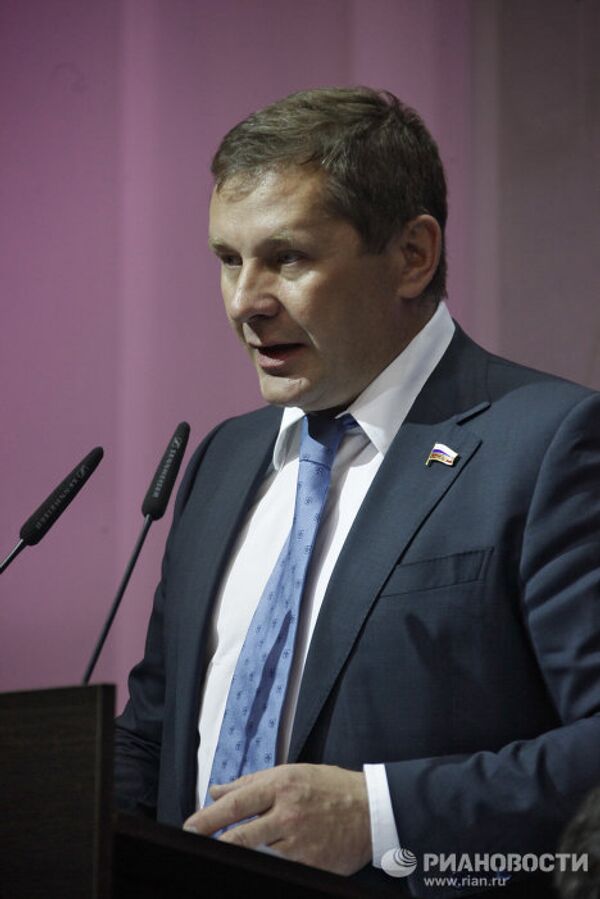 Михаил Гришанков на Первом российском форуме по управлению Интернетом