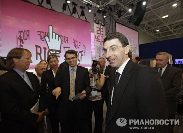 Игорь Щеголев на первом российском форуме по управлению Интернетом
