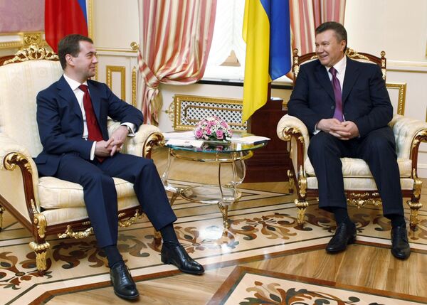 Визит Дмитрия Медведева в Киев