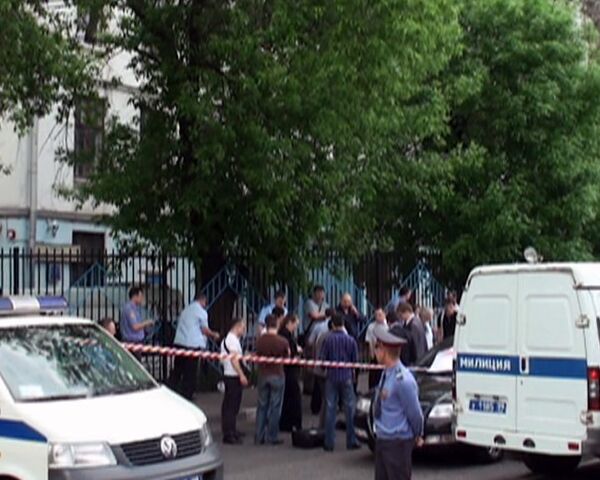 Мужчину расстреляли в центре Москвы. Видео с места событий