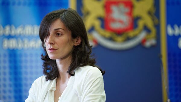 Заместитель министра внутренних дел Грузии Екатерина Згуладзе