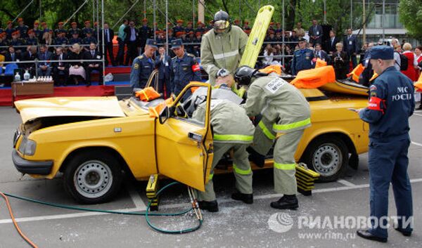 Открытие Международного салона Комплексная безопасность 2010