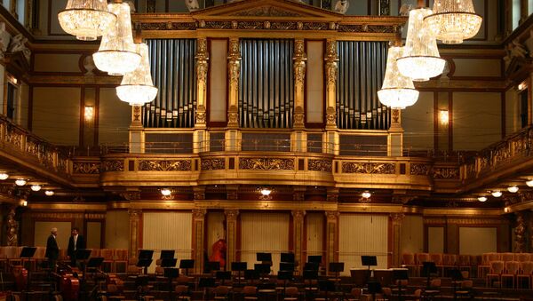 Концертный зал Венской филармонии, архивное фото