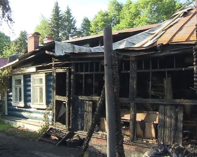 При пожаре в доме Паустовского чудом уцелел личный архив писателя