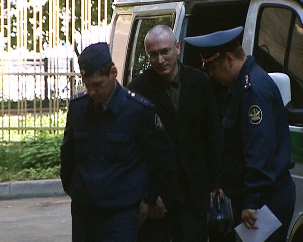 Ходорковский был невозмутим на слушаниях по второму уголовному делу