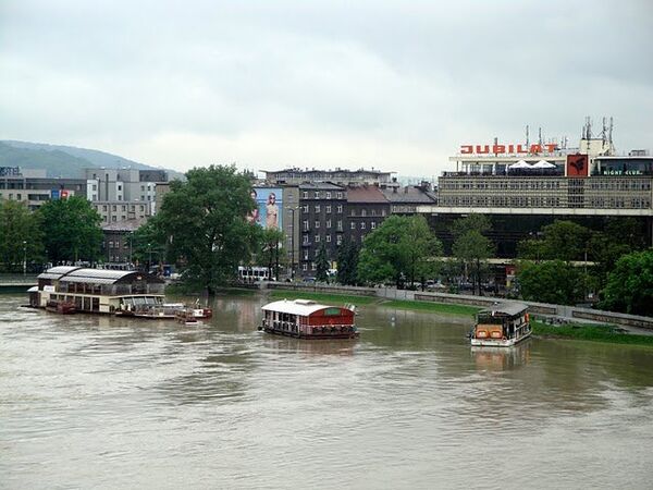 Весеннее наводнение в Кракове