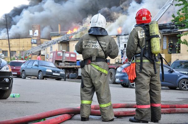 Пожар на Бадаевских складах