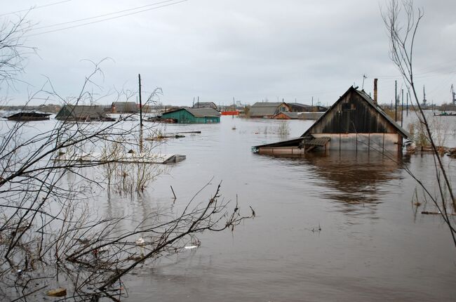 Паводок в Якутске. Архив