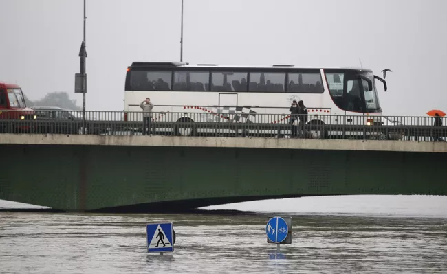 Уровень воды в Висле превысил 7,5 метра