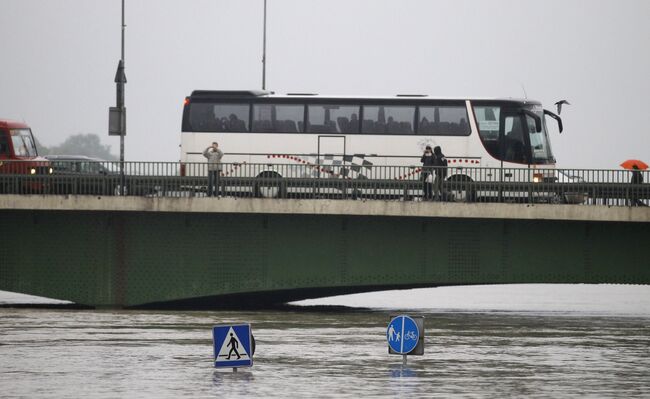 Уровень воды в Висле превысил 7,5 метра