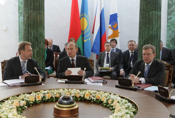 Заседание высшего органа Таможенного союза прошло в Санкт-Петербурге