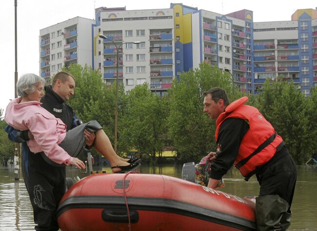 Наводнение в Польше