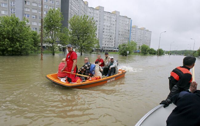 Наводнение в Польше