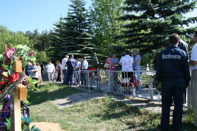 Дань памяти Егорьевским пожарным