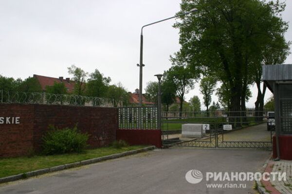 Американская военная база находится прямо в черте города Моронг в Польше