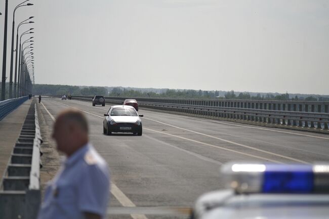 Танцующий мост в Волгограде. Архив