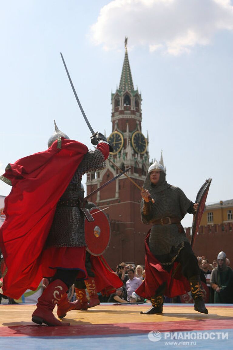 VI Военно-спортивный форум Готов к труду и обороне России на Красной площади