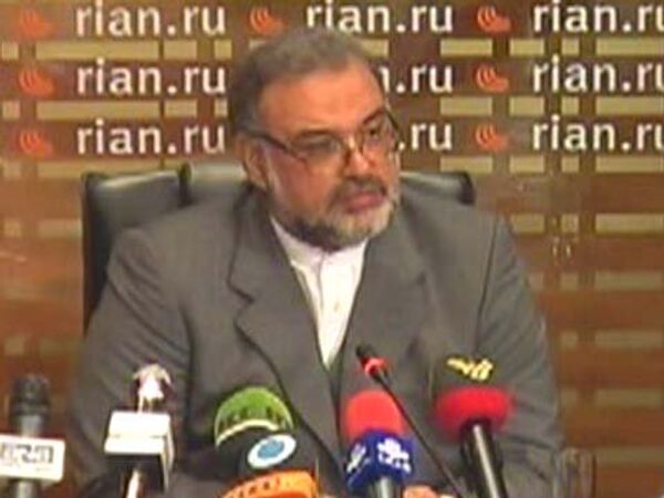 Пресс-конференция посла Исламской республики Иран