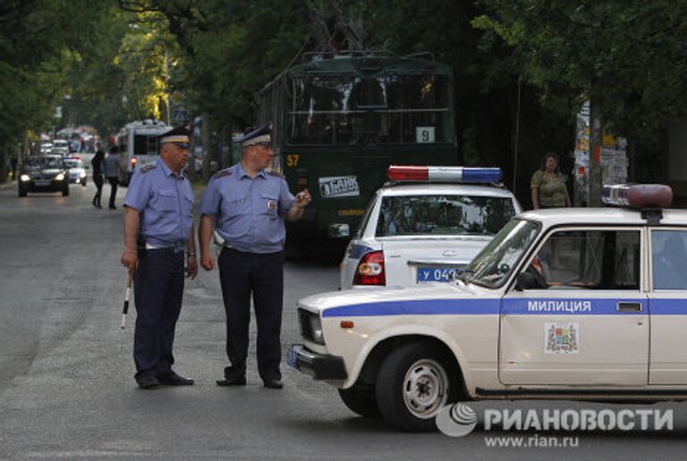 Взрыв в центре Ставрополя