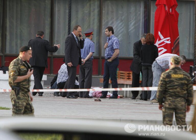 Взрыв в центре Ставрополя