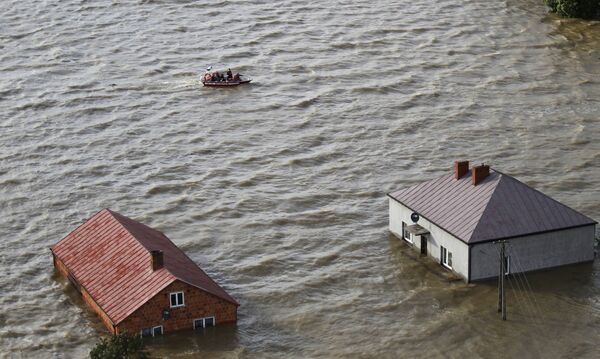 Наводнение в Польше. Архив
