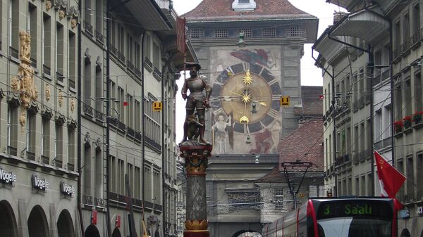 Часовая башня в Берне. Архивное фото
