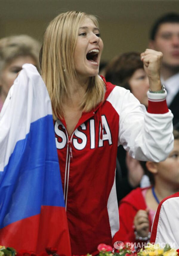 Российская теннисистка Мария Шарапова 