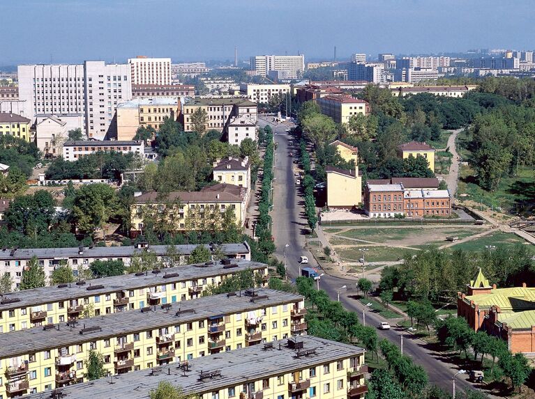 Панорама Хабаровска