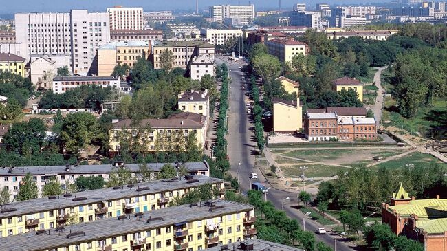 Панорама Хабаровска. Архивное фото