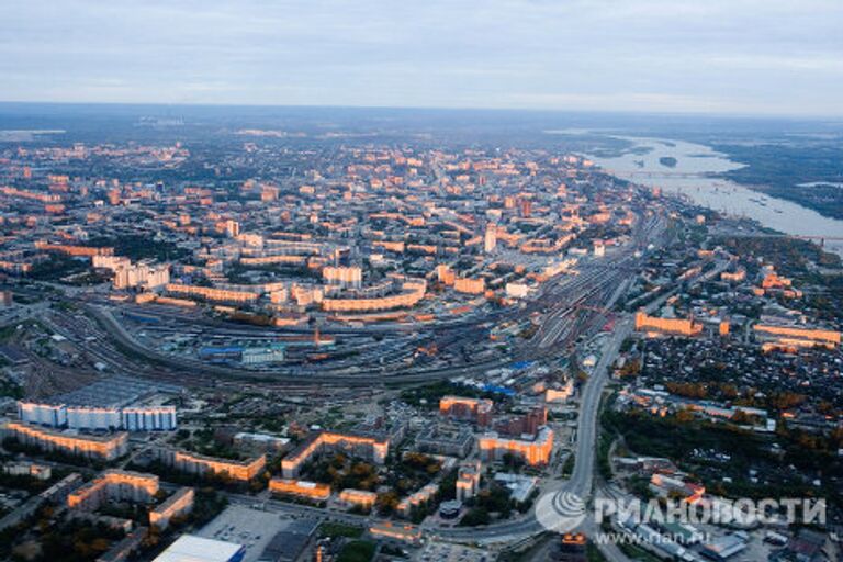 Новосибирск с верхней точки