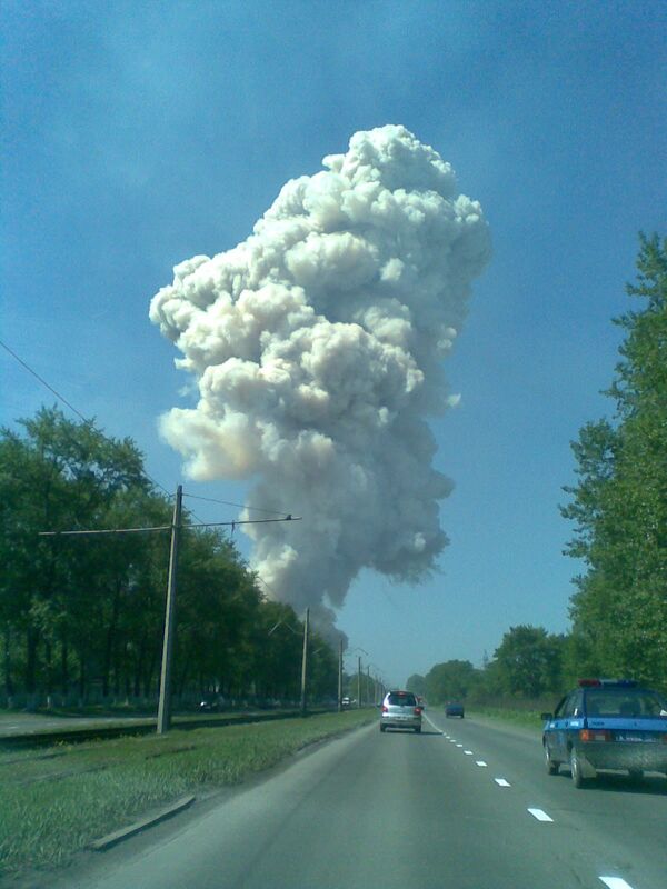 Взрыв произошел в среду в цехе дробления ферросплавного завода в Новокузнецке