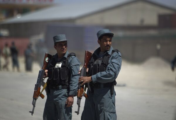 Полицейские в Кабуле