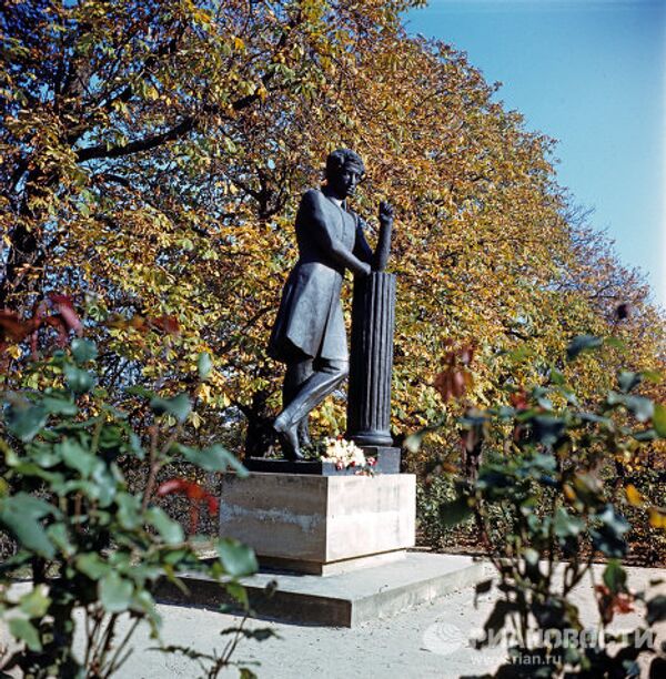 Памятник А.С. Пушкину в Молдавии